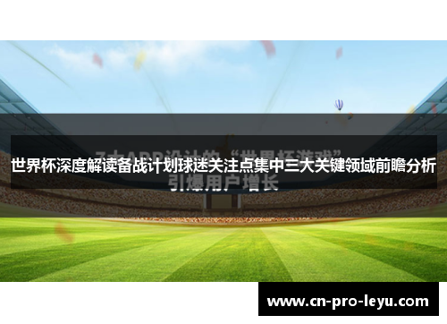 世界杯深度解读备战计划球迷关注点集中三大关键领域前瞻分析